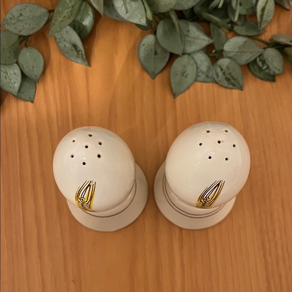 Coors Pottery Vintage 1930’s Salt & Pepper Shaker Set EUC - Picture 2 of 7